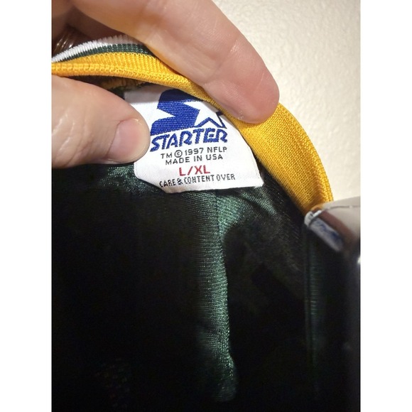 Vintage 1997 Starter Brett Favre Packers Jersey Youth L/XL USA - Picture 5 of 5